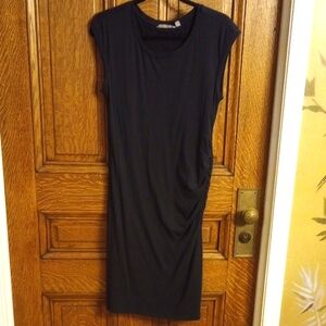 Athleta Black T Shirt Dress, Size M,